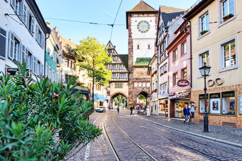 Historische Altstadt von Freiburg