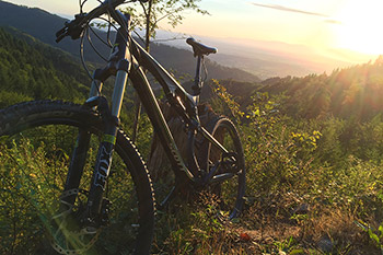 Mountainbike im Schwarzwald