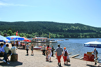 Bootverleih am Titisee