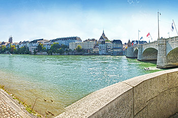 Rheinbrücke in Basel